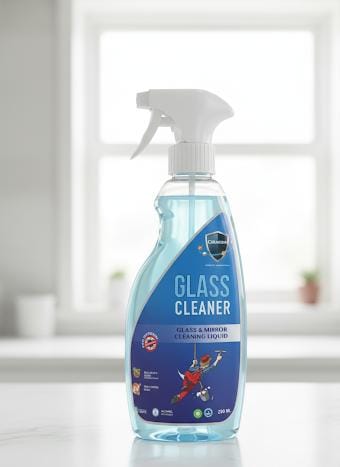 CuRaksha Glass Cleaner - Waterbased - 250 ML