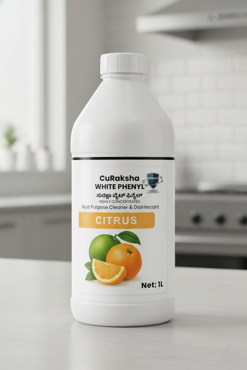 CuRaksha Phenyl  - Rose - 1000 ML