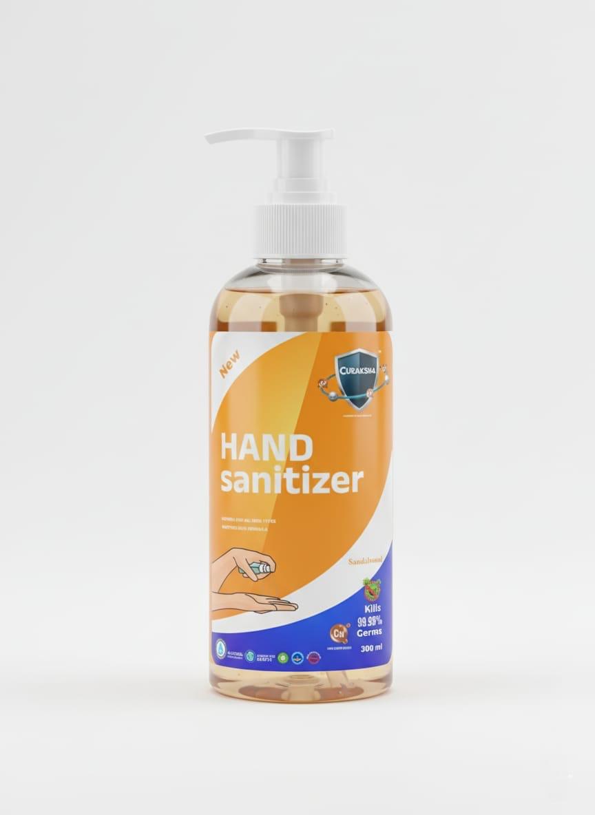 CuRaksha Hand Sanitizer - Rose - 100 ML