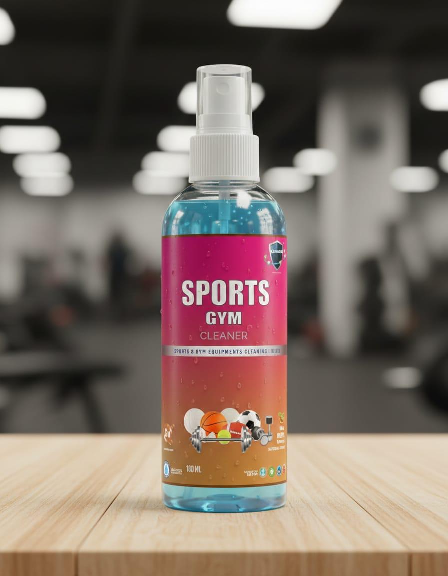 CuRaksha Sports/Gym Equipment Disinfectant - Waterbased - 100 ML